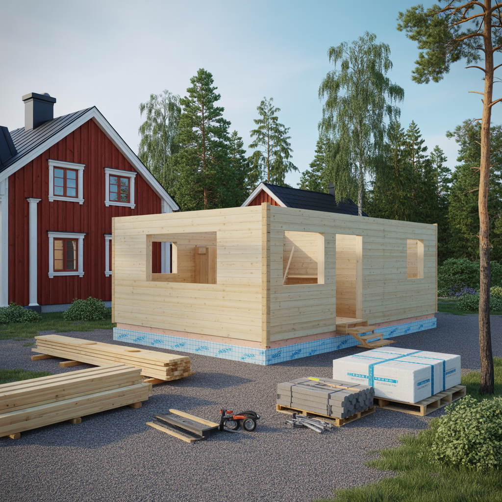 kostnad for att bygga attefallshus 30 m2 2025 material och a