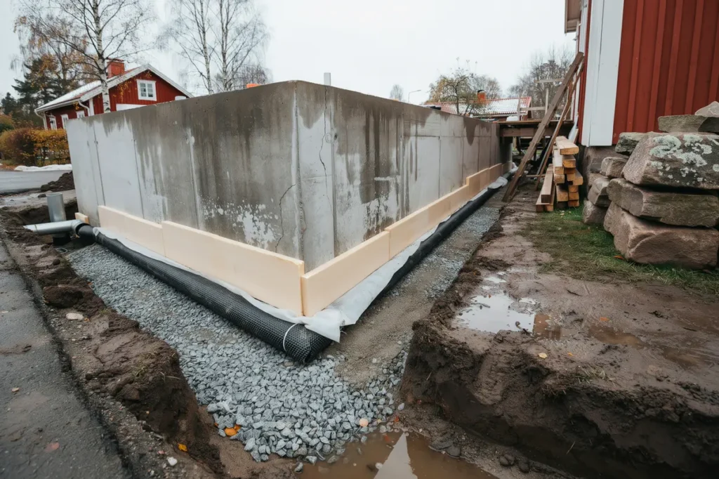 s skyddar dr nering och till ggsisolering husgrunden mot kyla fukt och h ga energikostnader
