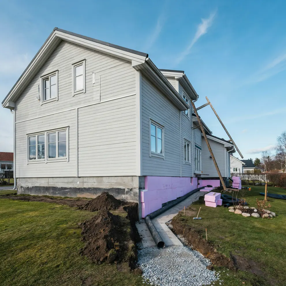 dranering husgrund isolera kallare kungalv goteborg