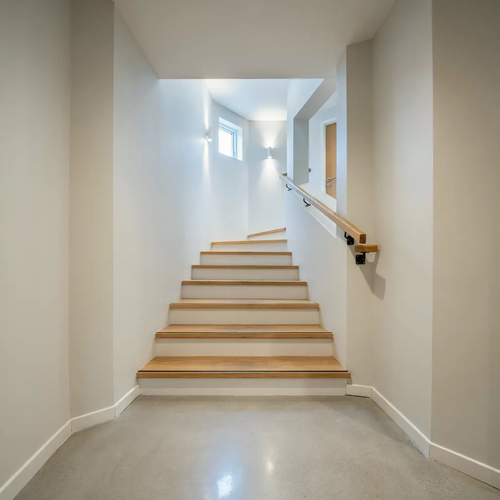 underhallsrenovering golvrenovering forbattringsmalning trapphus i kungalv goteborg vastra gotaland